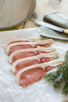 Dry Cured Shortback Bacon